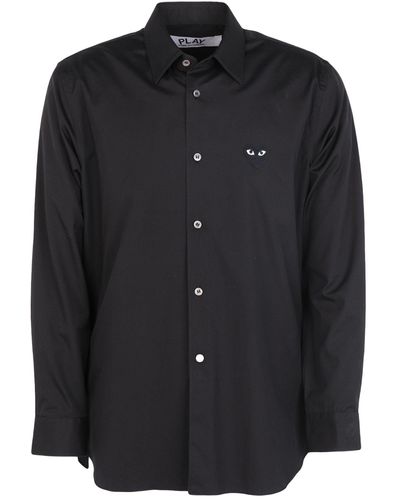 COMME DES GARÇONS PLAY Shirt Cotton - Black