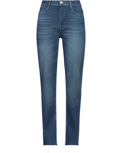 FRAME Pantalon en jean - Bleu