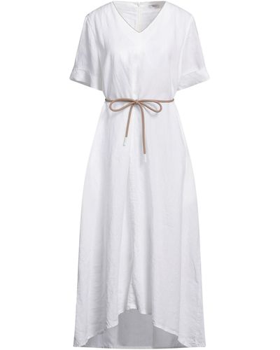 Peserico Maxi Dress - White
