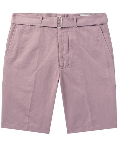 Officine Generale Shorts & Bermuda Shorts - Purple