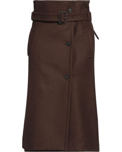 The Row Midi Skirt - Brown