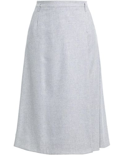 Loro Piana Midi Skirt - White