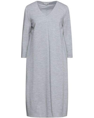 Cappellini By Peserico Midi Dress - Grey