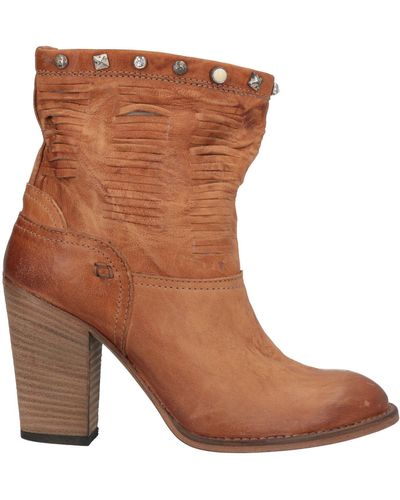 Kobra Ankle Boots - Brown