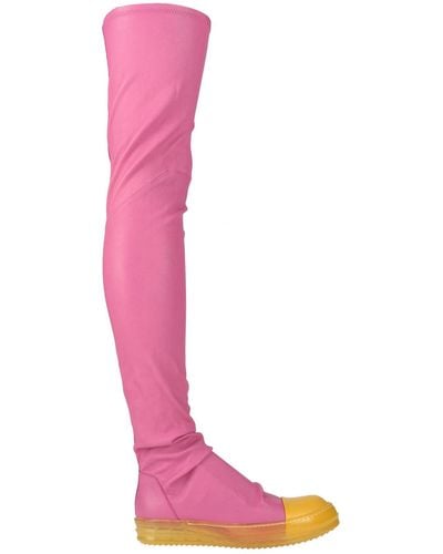 Rick Owens Stiefel - Pink