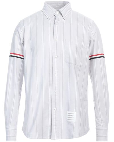 Thom Browne Light Shirt Cotton - White