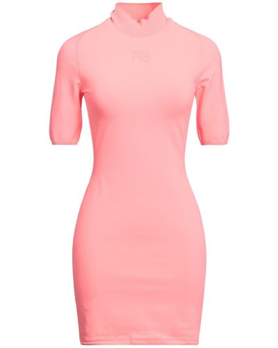 T By Alexander Wang Robe courte - Rose