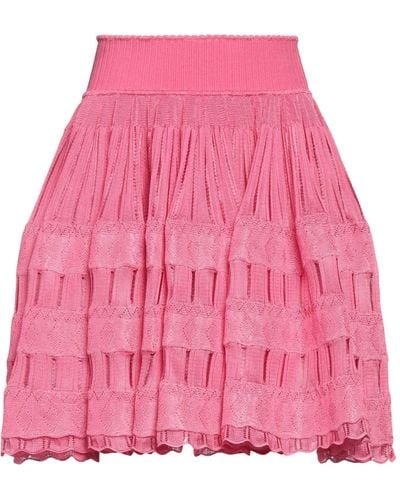 Alaïa Mini Skirt - Pink