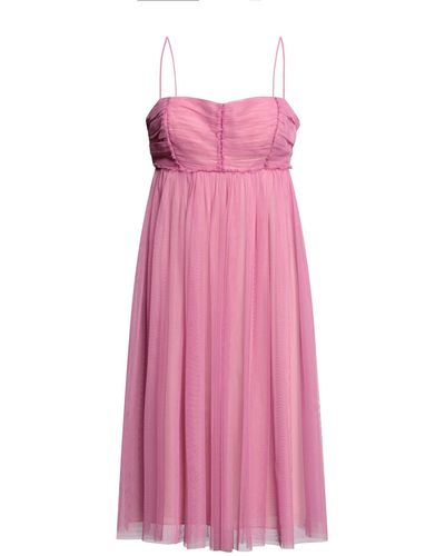 Vera Wang Midi Dress - Pink