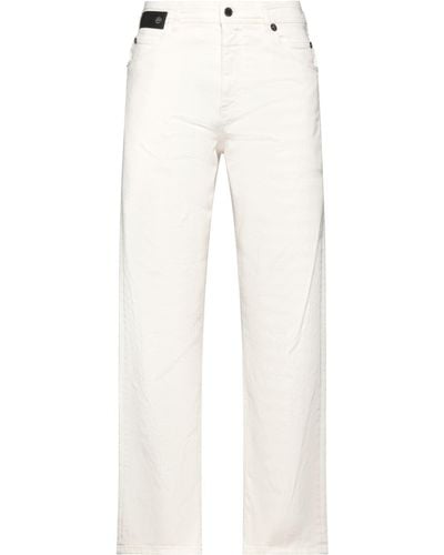 Neil Barrett Pantaloni Jeans - Bianco