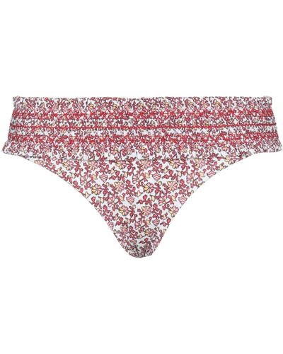 Tory Burch Bikini Bottoms & Swim Briefs - Red
