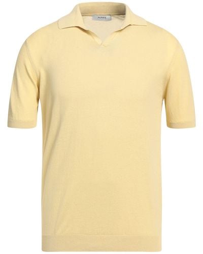 Alpha Studio Light Sweater Cotton - Yellow
