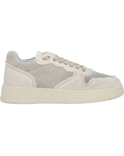 Grey Daniele Alessandrini Sneakers - White