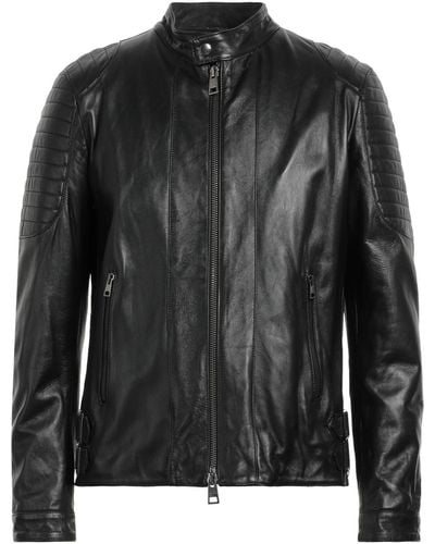 Dacute Jacket Ovine Leather - Black