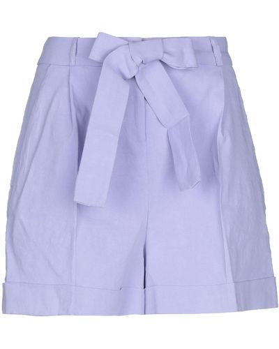 Pinko Bow-tie Shorts - Purple