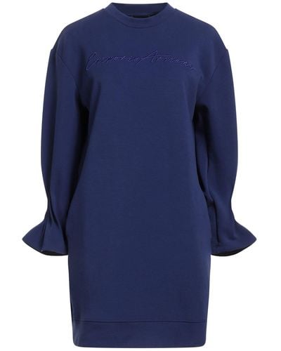 Emporio Armani Mini-Kleid - Blau