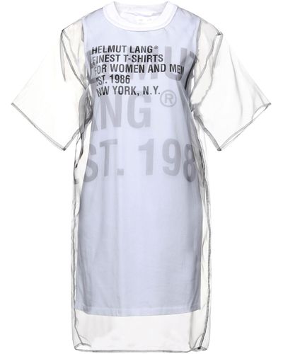 Helmut Lang Mini Dress - White