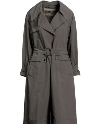 Herno Overcoat & Trench Coat - Grey