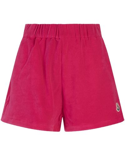 Moncler Shorts & Bermudashorts - Rot