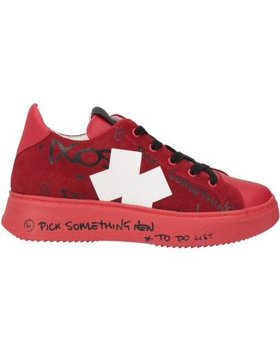 Ixos Sneakers Leather - Red