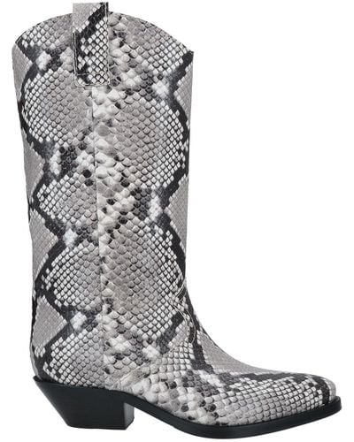 P.A.R.O.S.H. Knee Boots - Grey