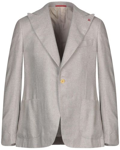 Isaia Suit Jacket - Grey
