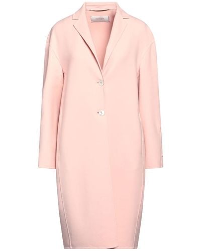 Agnona Overcoat & Trench Coat - Pink