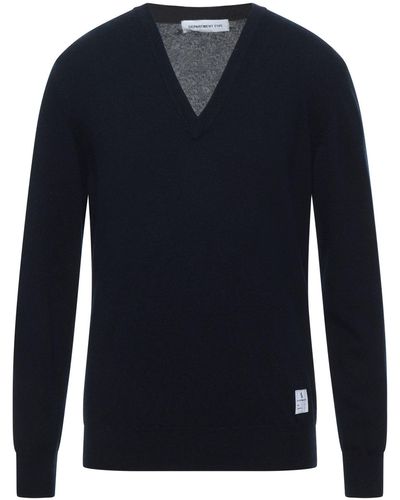 Department 5 Midnight Sweater Merino Wool - Blue