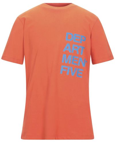 Department 5 T-shirt - Orange