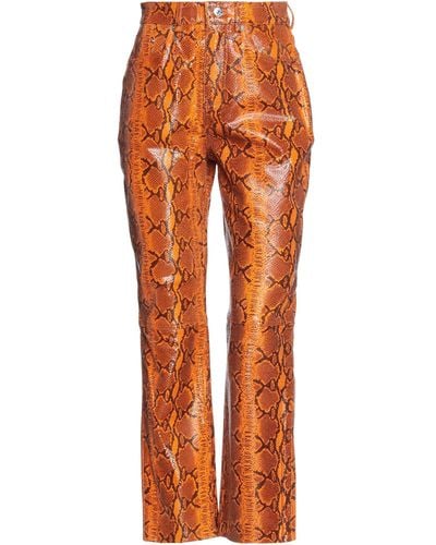GRLFRND Trousers - Orange