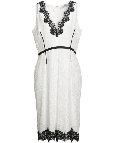 Anna Molinari Midi-Kleid - Weiß