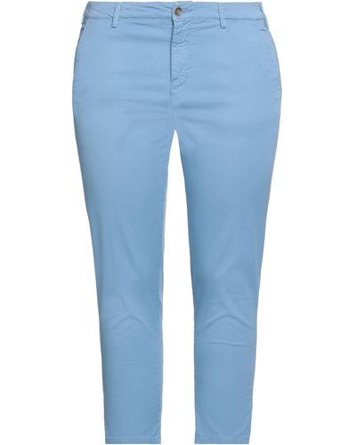 40weft Cropped Trousers - Blue