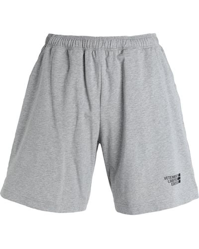 Vetements Shorts & Bermuda Shorts - Gray