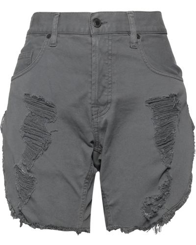 TRUE NYC Denim Shorts - Gray