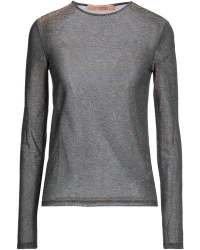ANDAMANE Military Sweater Viscose, Polyester, Polyamide, Elastane - Gray
