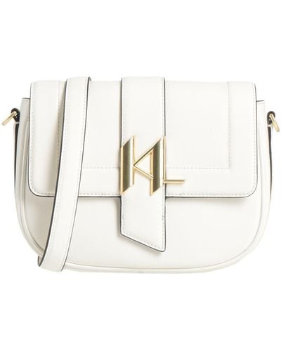 Karl Lagerfeld Cross-body Bag - White