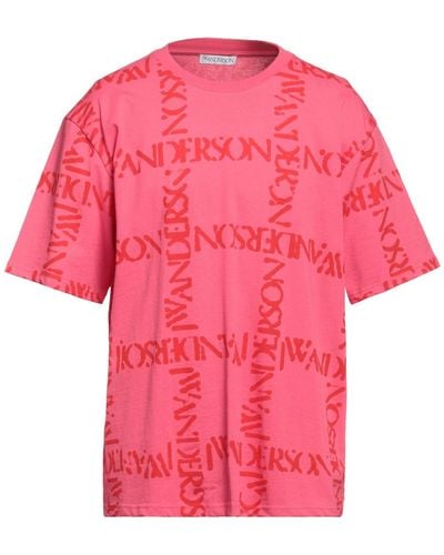 JW Anderson Camiseta - Rosa