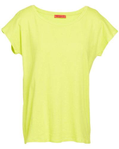MAX&Co. Maldive2 Military T-Shirt Cotton - Yellow