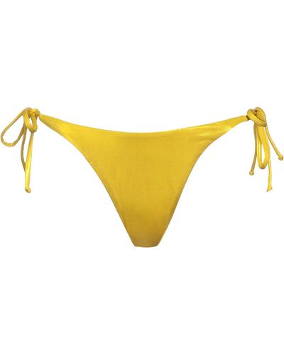 Moschino Bikini Bottoms & Swim Briefs - Yellow