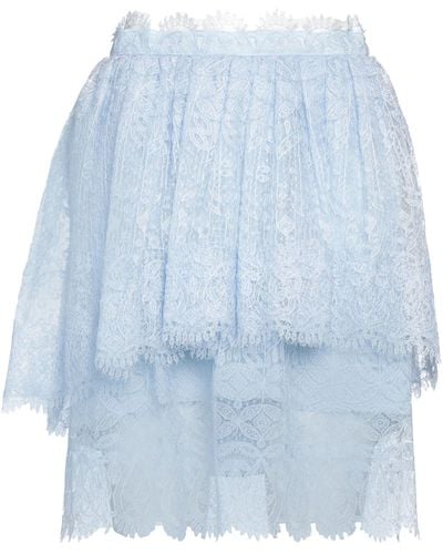 Ermanno Scervino Mini Skirt - Blue