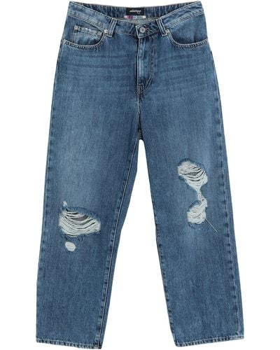 Ottod'Ame Pantalon en jean - Bleu