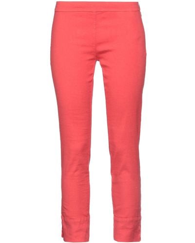 120% Lino Trousers - Red