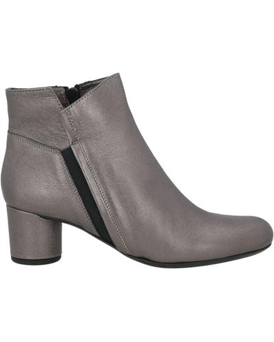 Pas De Rouge Ankle Boots - Grey