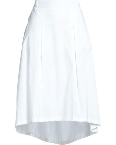 Gran Sasso Midi Skirt - White