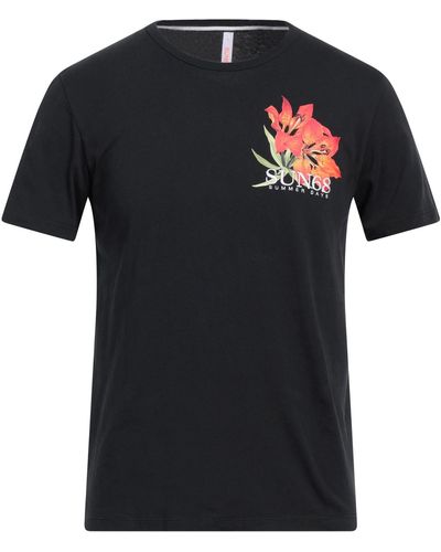 Sun 68 T-shirt - Black