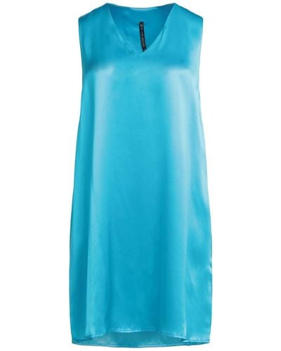 Manila Grace Mini Dress - Blue