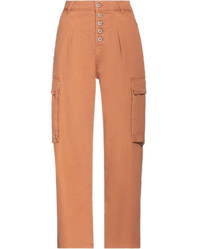 Please Denim Trousers - Orange