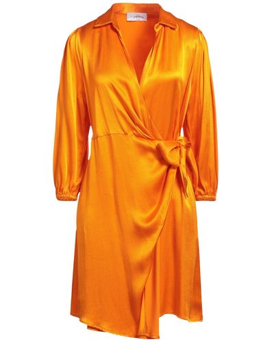 Soallure Vestito Corto - Arancione