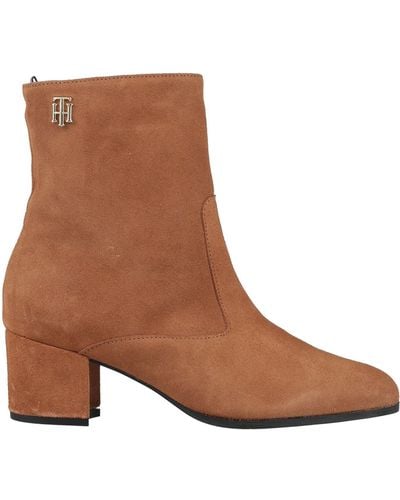Tommy Hilfiger Ankle Boots - Brown