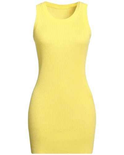 Sacai Mini-Kleid - Gelb